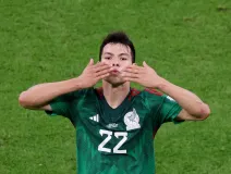Hirving Lozano ante Argentina en Qatar 2022
