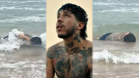 Con fotos, afirman que un creador de contenido murió ahogado.jpg