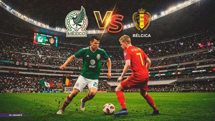 México vs Bélgica