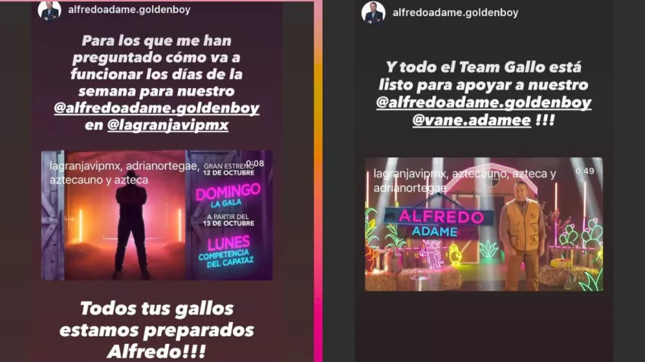 Así es el apoyo a Alfredo Adame en rede previo a La Granja VIP.