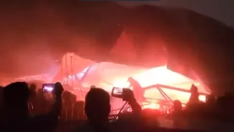 Accidente evento de Maynez