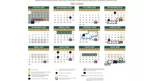 SEP “agrega” una semana de vacaciones ciclo escolar 2022-2023.