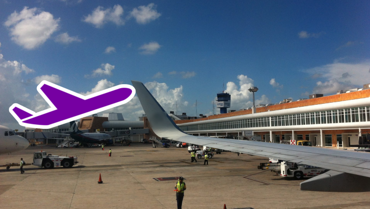 Estos son los vuelos programados en el aeropuerto de Cancún HOY 5 de mayo del 2025.jpg