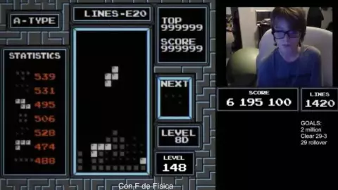 Joven de 13 años finaliza Tetris 