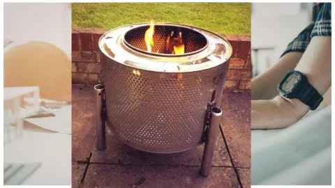 reciclar lavadoras viejas ideas maceta