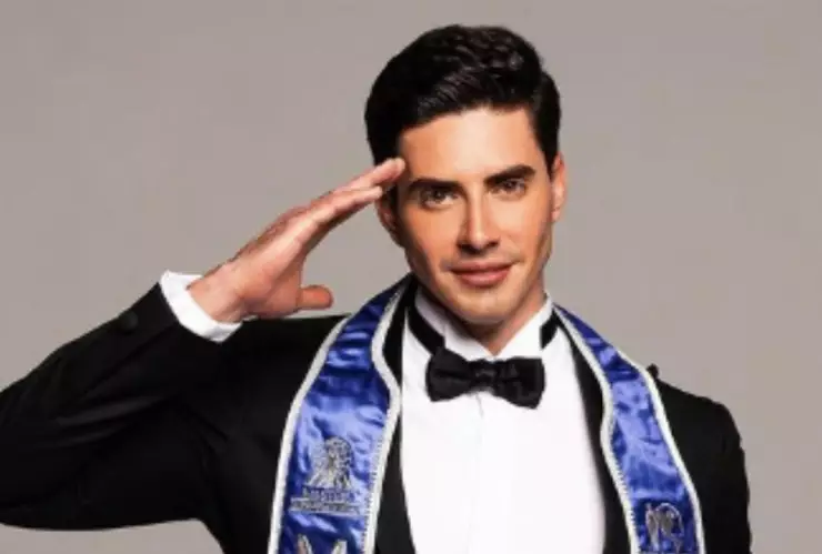 El mexicano Luis Carlos García ganó un certamen de belleza y se convirtió en el hombre mas guapo de América
