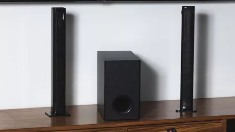 Set de bocinas para teatro en casa en oferta