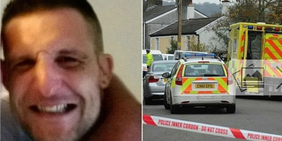 La policía de Gales del Sur mató a un hombre en el momento en que éste se comía la cara de una mujer que al parecer era su novia.