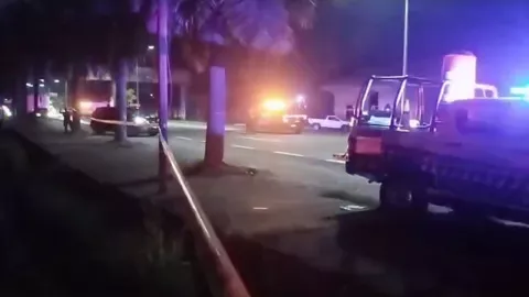 Accidente en carretera Tapachula-Puerto Madero, deja un policía muerto durante un intento de fuga