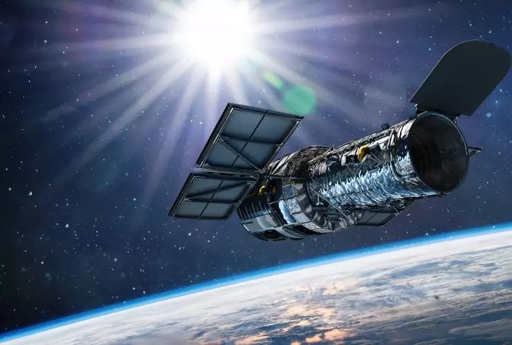 Telescopio Hubble captó un enjambre de estrellas