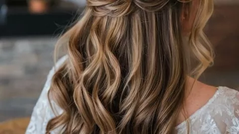 Peinados semi recogidos