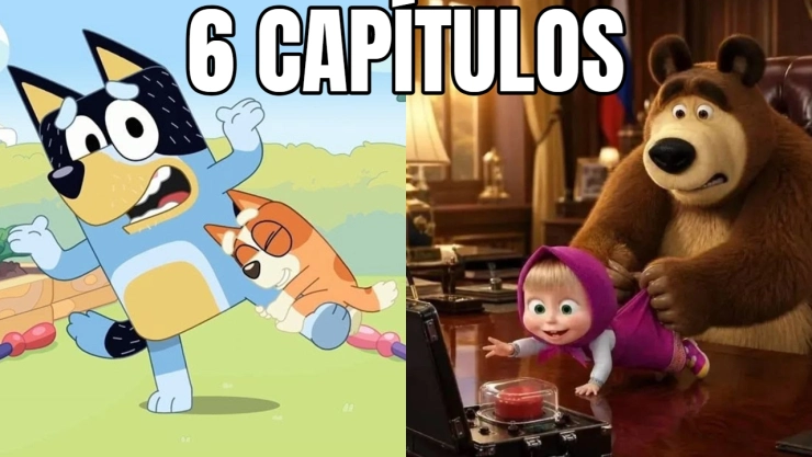 6 capítulos de Bluey y Masha y el Oso que enseñan a los niños sobre la seguridad