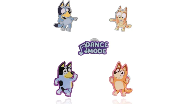 Bluey Pins dance mood.