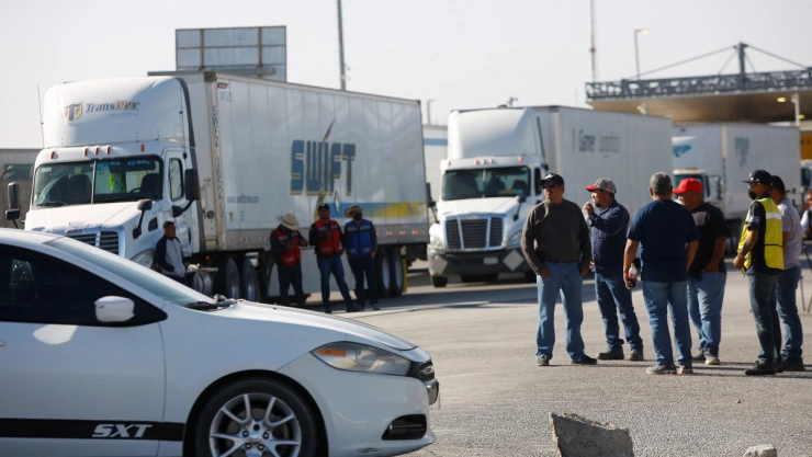 Inspecciones de seguridad en frontera México - Texas, Estados Unidos