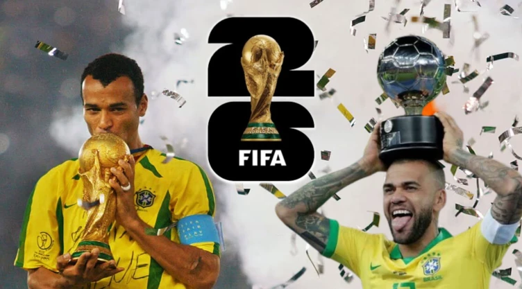 Cafú y Dani Alves Copa Mundial de la FIFA 2026™