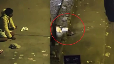 hombre atropellado tren perú video ileso