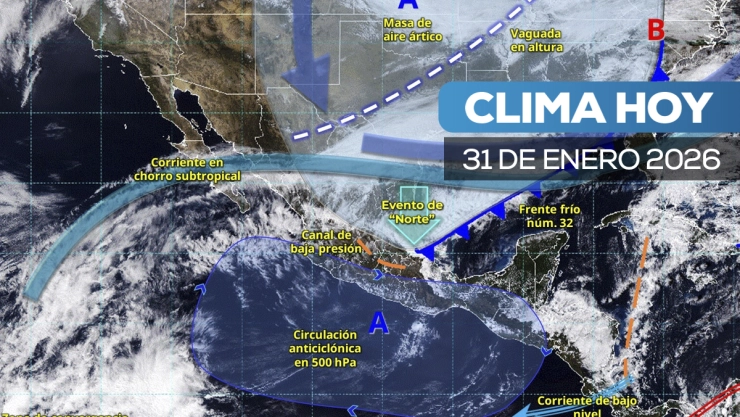 Cambios importantes en el clima en México llegarán el 31 de enero de 2026