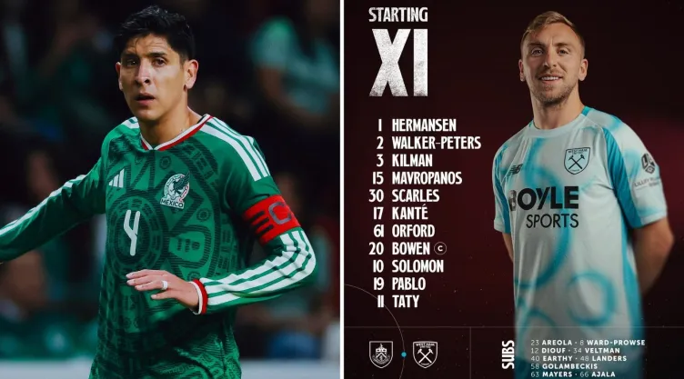 Edson Álvarez podría salir del West Ham