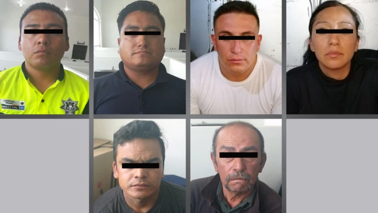 Policías detenidos en Coacalco, Edomex