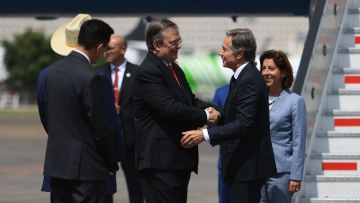 Antony Blinken Ebrard AMLO México