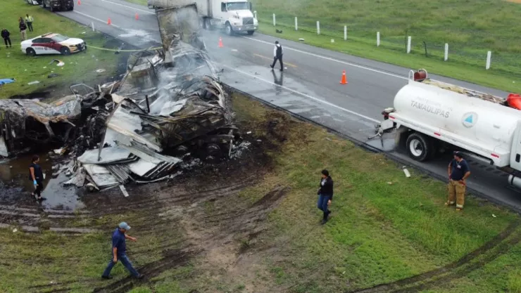 Accidente en Tamaulipas deja 27 muertos