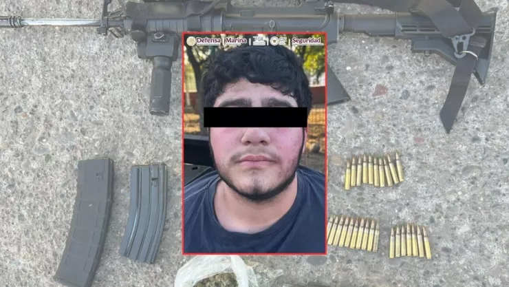 Capturan a miembro de “Los Chapitos” tras persecución en Culiacán, Sinaloa