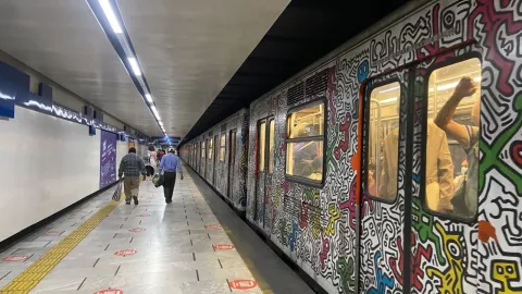 Metro CDMX estacion Pantitlan