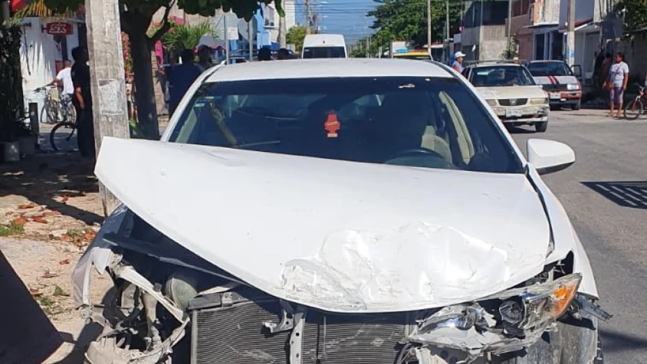 Reportan accidente de tránsito en Cancún hoy 10 de diciembre