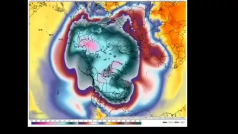 Vórtice polar en México llega en 2025, se desprendió