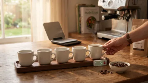 Tazas de café al día