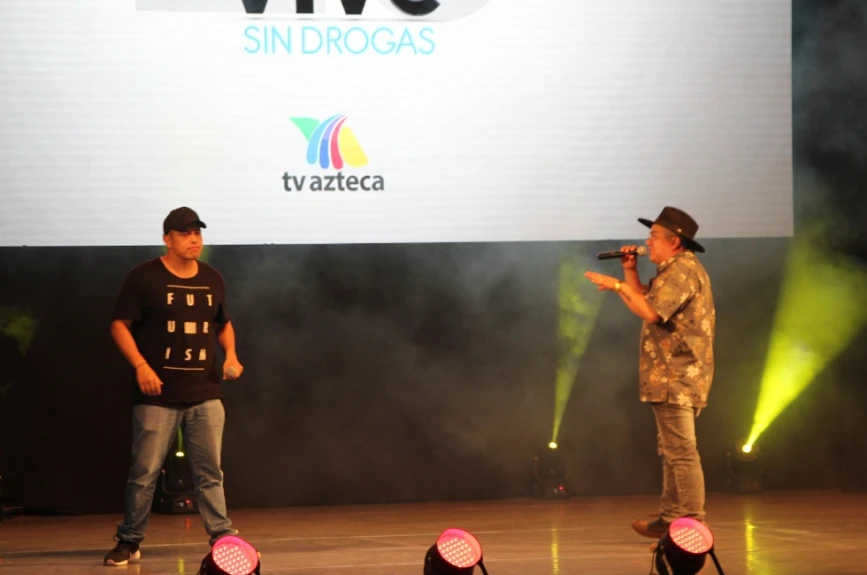 Mr Fark y Saga, raperos de Fut Azteca