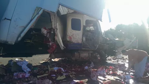 choque por la autopista Mazatlán- Culiacán