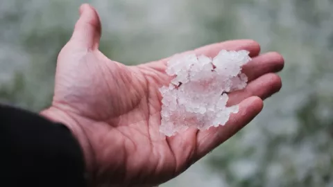 Tormenta invernal en México