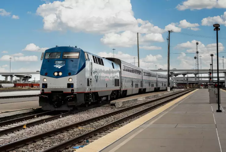 el tren de Amtrak llamado Texas Eagle.