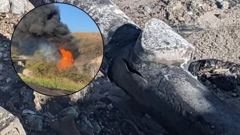 La explosión de un ducto de Pemex en Oaxaca