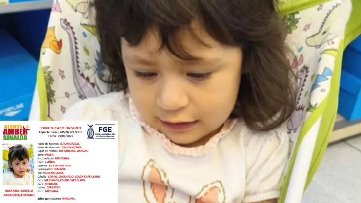 Buscan a Amanda Isabella