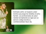 Psiquiatra de Aleks Syntek reacciona a los detalles de su estado de salud