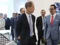 César Montes de Oca, gerente de Juguetón y Christian Skoog, representante de UNICEF en México en redacción de ADN 40