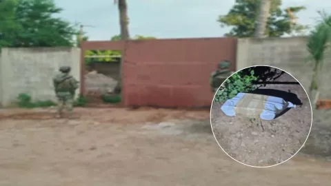 Aseguran un inmueble y droga en Quilá