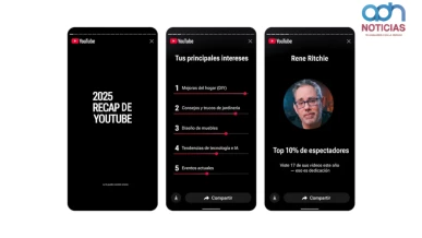  Vista previa del YouTube Recap 2025 