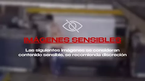 VIDEO: ¡IMÁGENES SENSIBLES! Muere trabajador tras quedar atrapado en una hiladora industrial