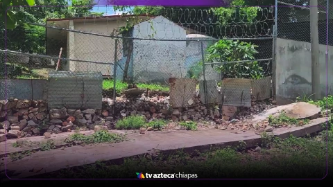 BARDA CAÍDA EN TUXTLA