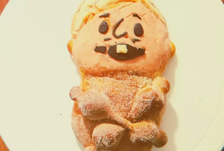 Pan de muerto AMLO Pejeconchas