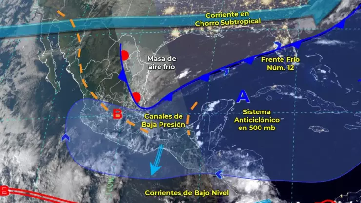 Pronóstico del clima en Quintana Roo hoy 1 de diciembre