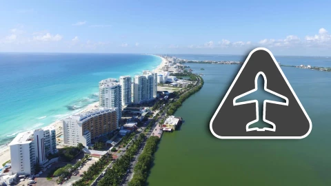 Estos son los vuelos programados en el aeropuerto de Cancún HOY 10 de noviembre de 2025.webp