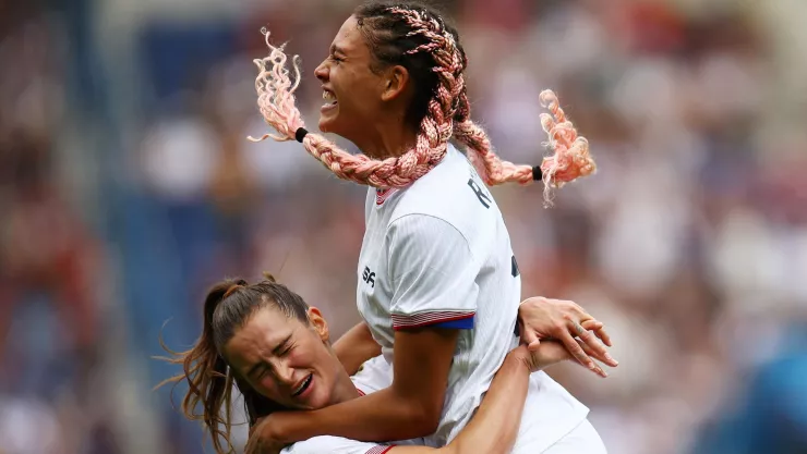 Trinity Rodman marcó el gol de la victoria para Estados Unidos