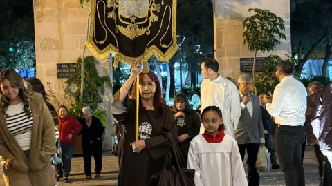 ¿A qué hora inicia la peregrinación al Templo del Encino en honor al Cristo Negro en Aguascalientes?