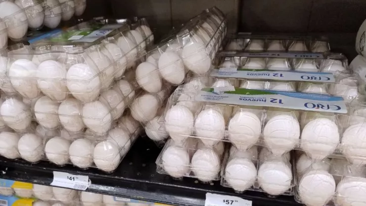 Cuánto cuesta el kilo de huevo en México