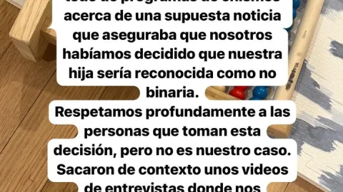 Camilo rompe el silencio.