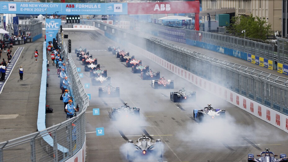 Postales del E-Prix de Nueva York